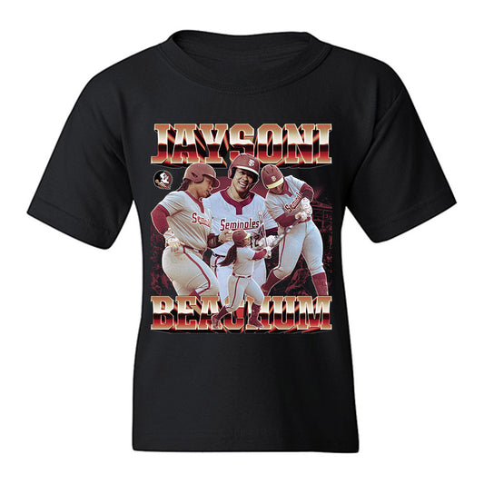 FSU - NCAA Softball : Jaysoni Beachum - Youth T-Shirt-0