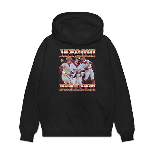 FSU - NCAA Softball : Jaysoni Beachum - Premium Hooded Sweatshirt-0