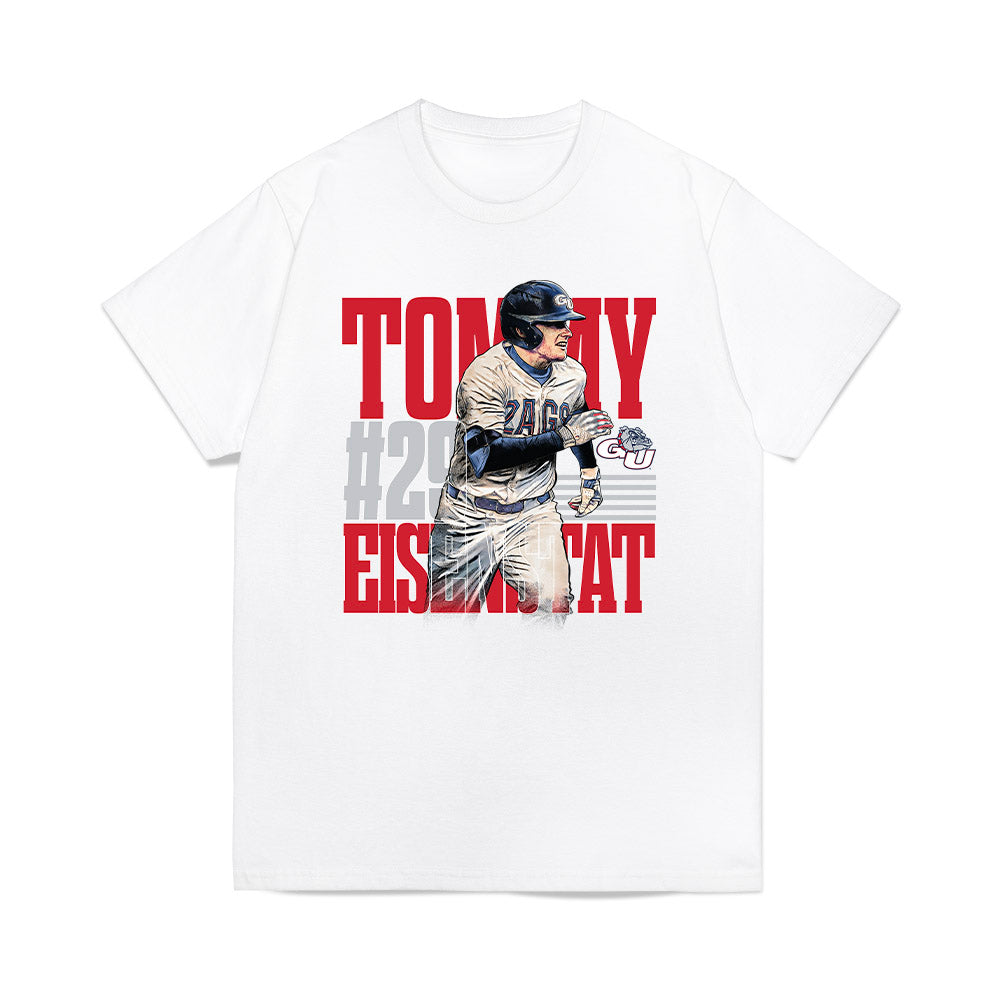 Gonzaga - NCAA Baseball : Tommy Eisenstat - Collage Premium T-Shirt-0