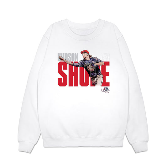 Gonzaga - NCAA Baseball : Hudson Shupe - Collage Premium Crewneck Sweatshirt-0