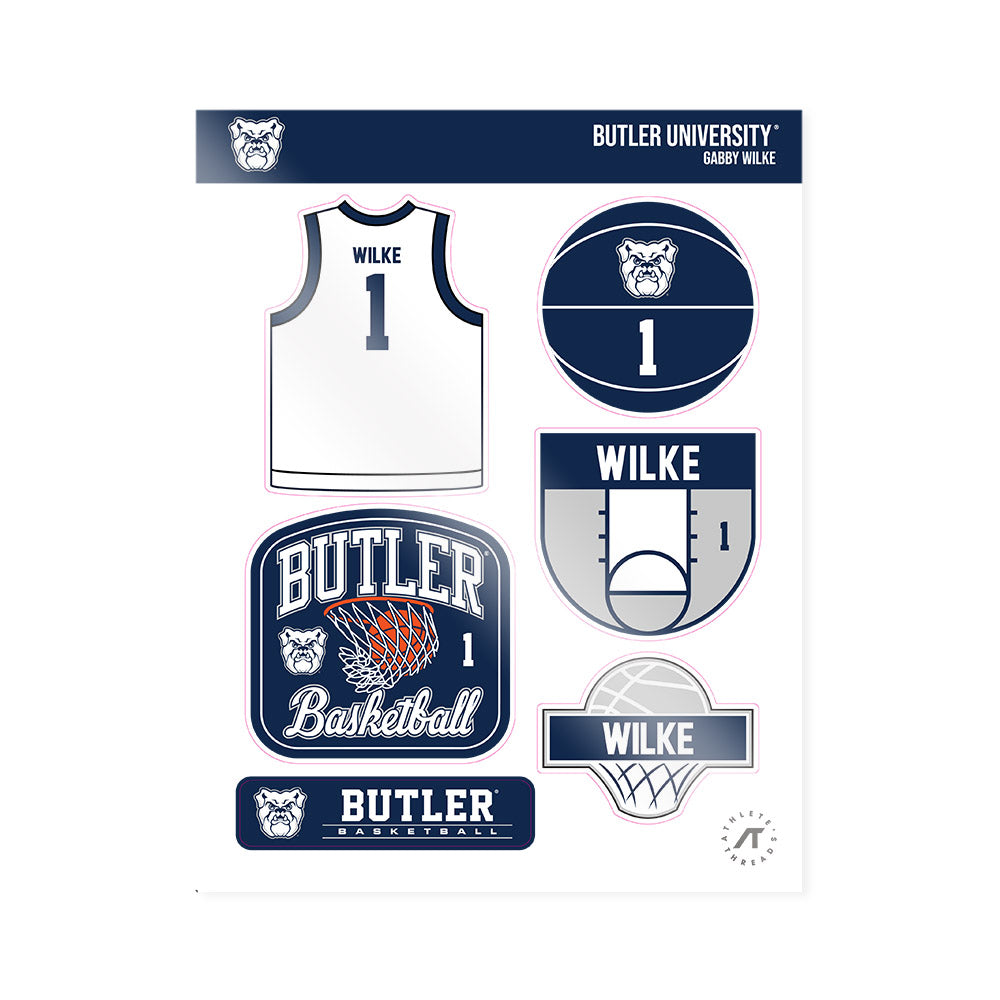 BU - NCAA Women's Basketball : Gabby Wilke - Sticker Sheet-0