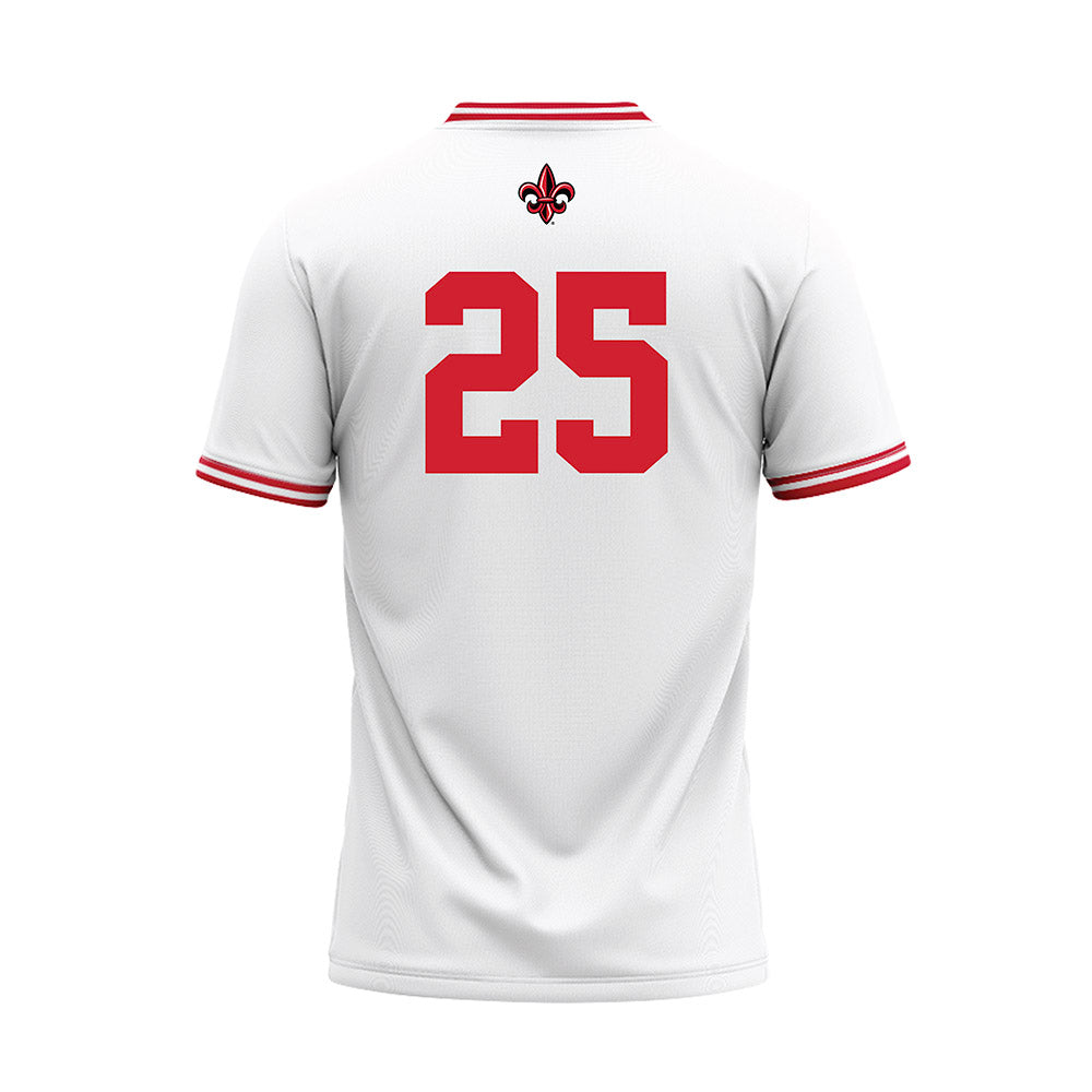 Louisiana - NCAA Baseball : Jayce LaCava - White Baseball Jersey-1