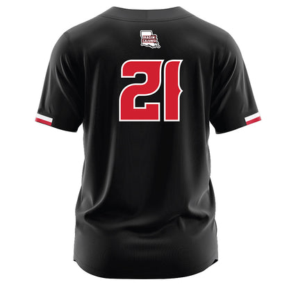 Louisiana - NCAA Softball : Lillian Soto - Black Jersey-1