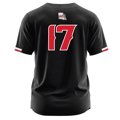 Louisiana - NCAA Softball : Sage Hoover - Black Jersey-1