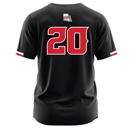 Louisiana - NCAA Softball : Lily Knox - Black Jersey-1