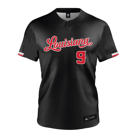 Louisiana - NCAA Softball : Cecilia Vasquez - Black Jersey-0