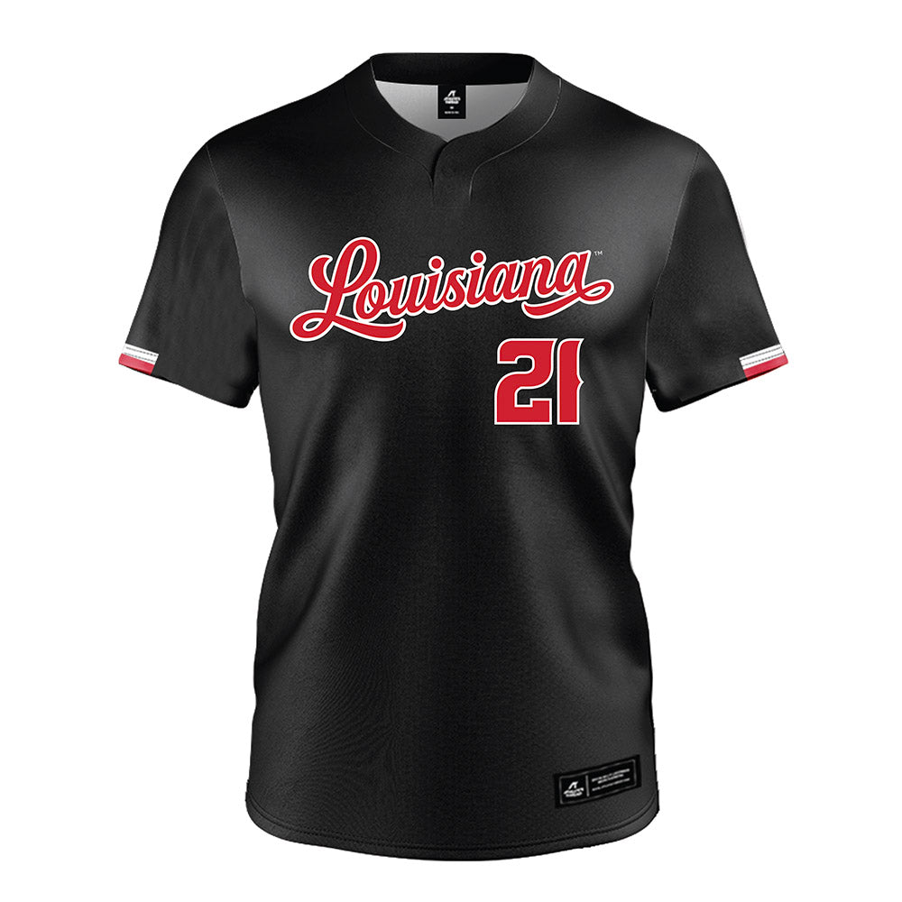 Louisiana - NCAA Softball : Lillian Soto - Black Jersey-0