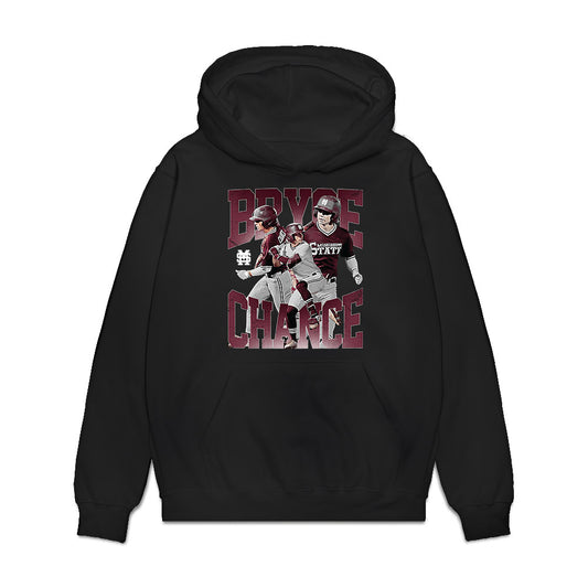 Mississippi State - NCAA Baseball : Bryce Chance - Collage Premium Hooded Sweatshirt-0