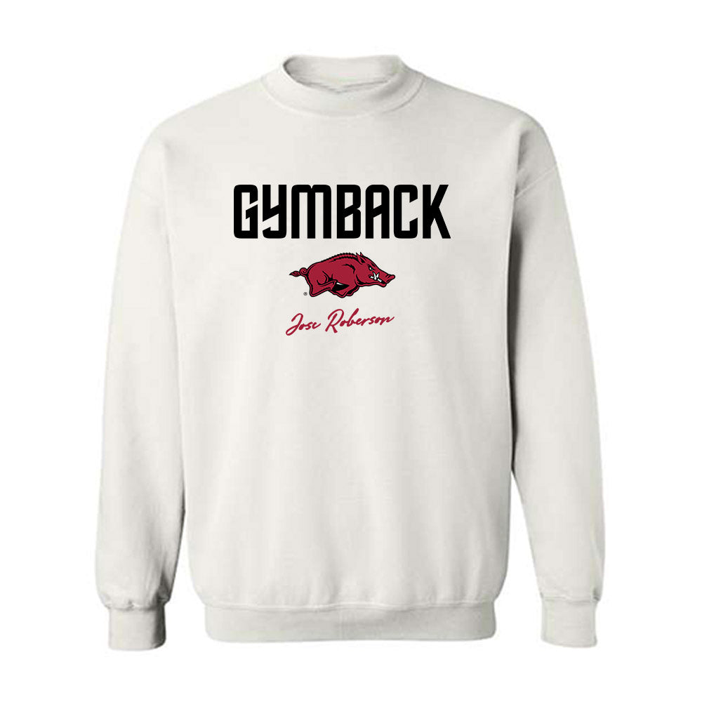 Arkansas - NCAA Women's Gymnastics : Joscelyn Roberson - Classic Shersey Crewneck Sweatshirt-0