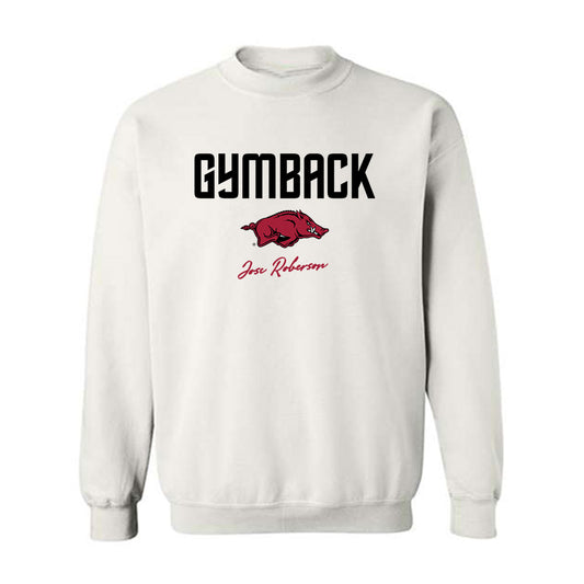 Arkansas - NCAA Women's Gymnastics : Joscelyn Roberson - Classic Shersey Crewneck Sweatshirt-0