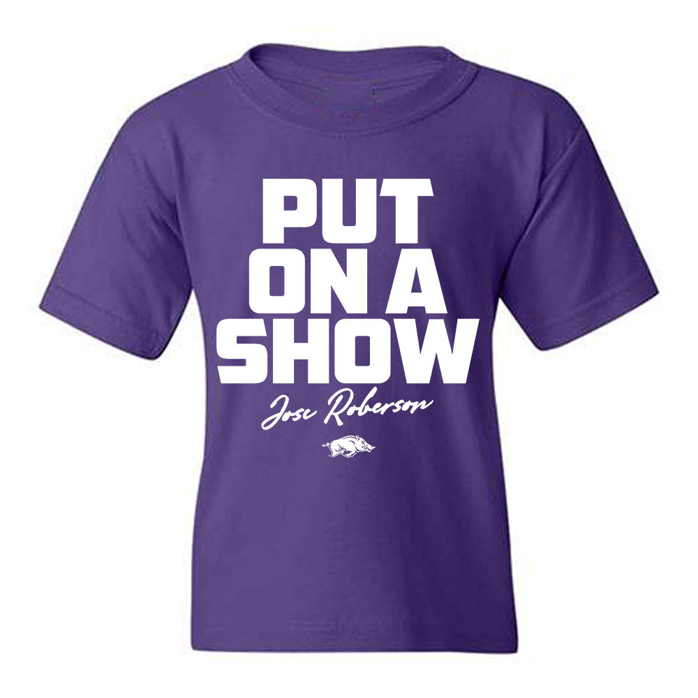 Arkansas - NCAA Women's Gymnastics : Joscelyn Roberson - Classic Shersey Youth T-Shirt-0