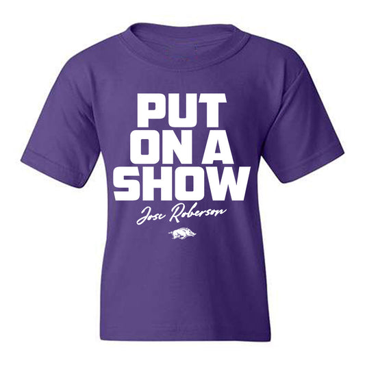 Arkansas - NCAA Women's Gymnastics : Joscelyn Roberson - Classic Shersey Youth T-Shirt-0