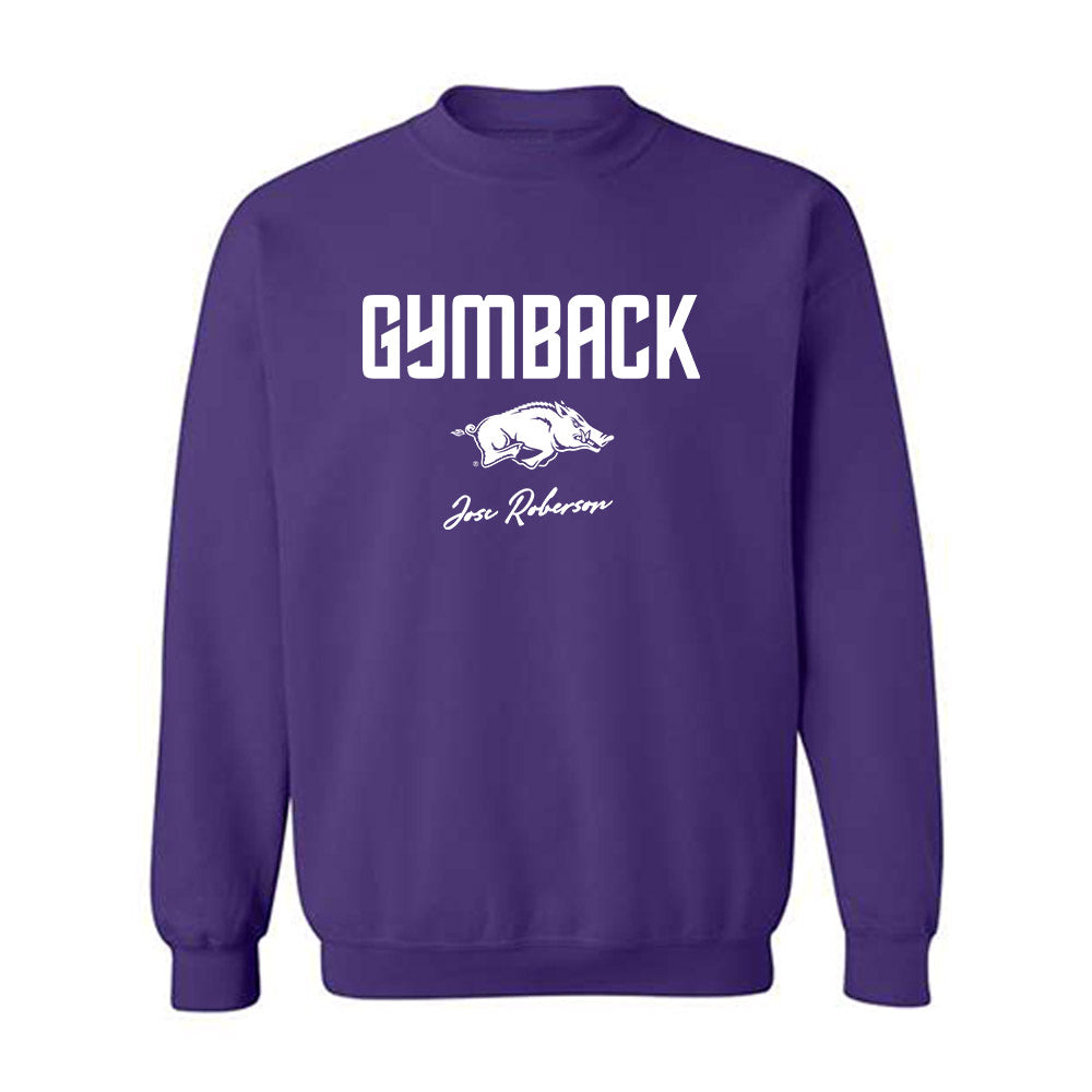 Arkansas - NCAA Women's Gymnastics : Joscelyn Roberson - Classic Shersey Crewneck Sweatshirt-0