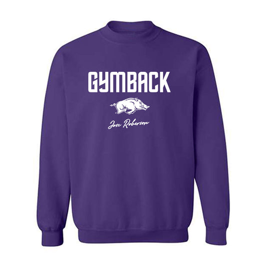 Arkansas - NCAA Women's Gymnastics : Joscelyn Roberson - Classic Shersey Crewneck Sweatshirt-0