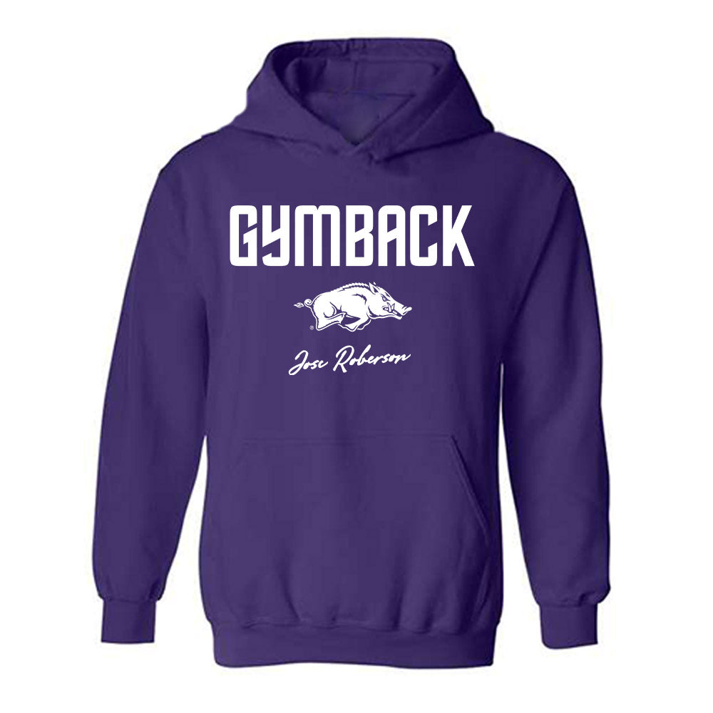 Arkansas - NCAA Women's Gymnastics : Joscelyn Roberson - Classic Shersey Hooded Sweatshirt-0