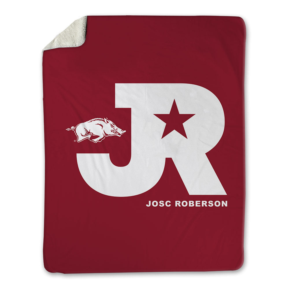 Arkansas - NCAA Women's Gymnastics : Joscelyn Roberson - Classic Shersey Blanket-0