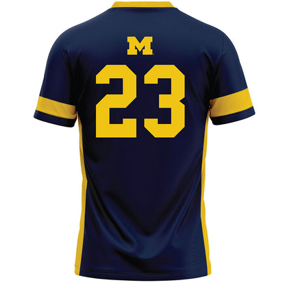 Michigan - NCAA Women's Lacrosse : Haley Polk - Lacrosse Jersey -1