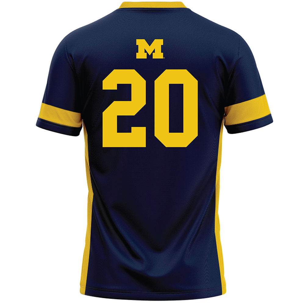 Michigan - NCAA Women's Lacrosse : Ava Class - Lacrosse Jersey -1