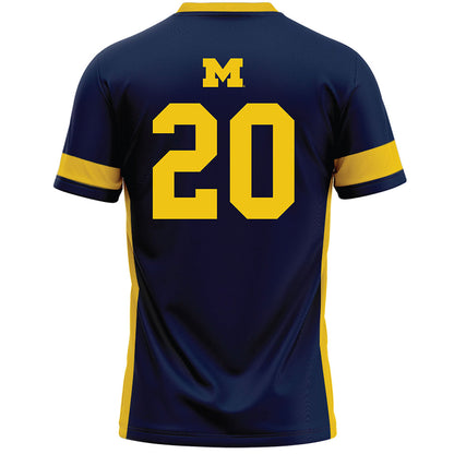 Michigan - NCAA Women's Lacrosse : Ava Class - Lacrosse Jersey -1