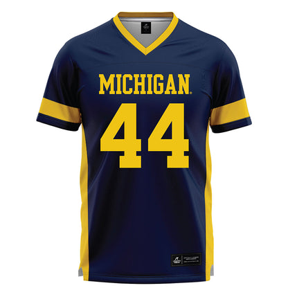 Michigan - NCAA Women's Lacrosse : Maya Santa-Maria - Lacrosse Jersey -0