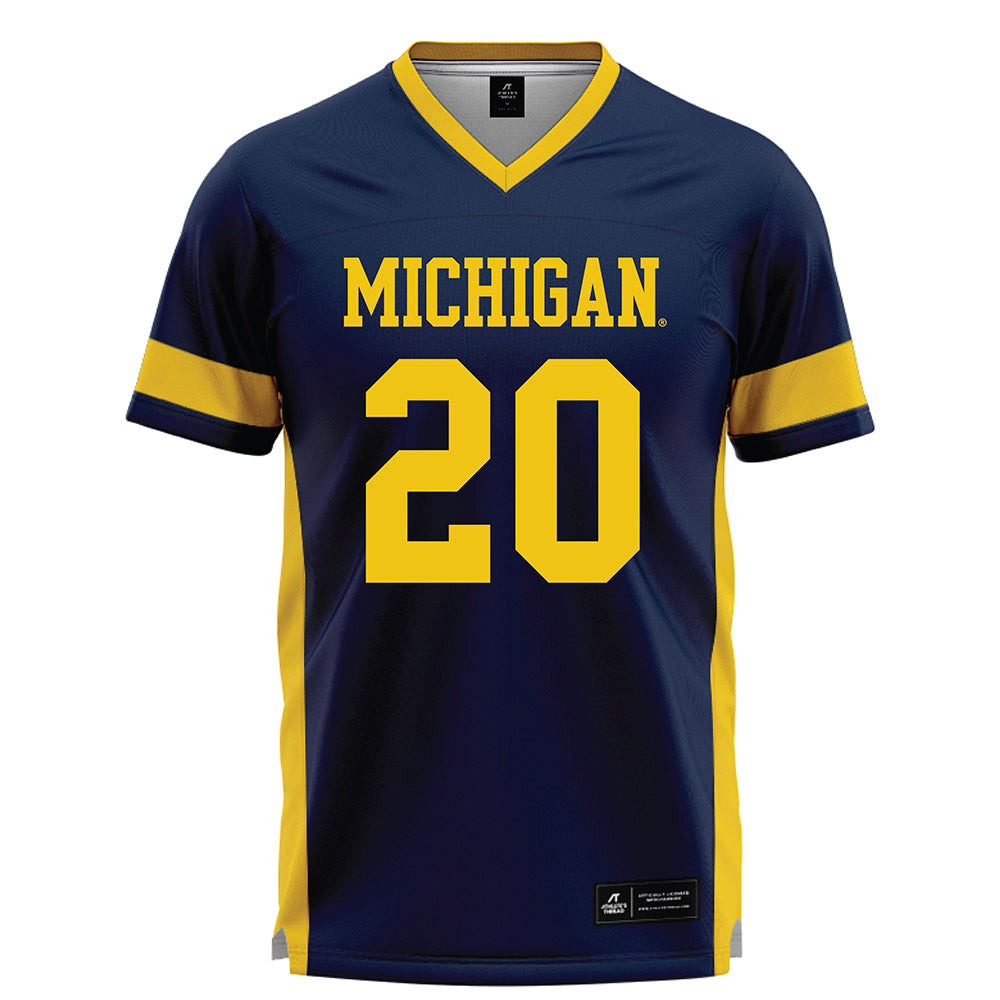 Michigan - NCAA Women's Lacrosse : Ava Class - Lacrosse Jersey -0