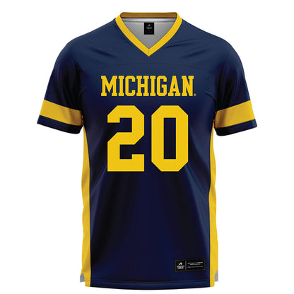 Michigan - NCAA Women's Lacrosse : Ava Class - Lacrosse Jersey -0