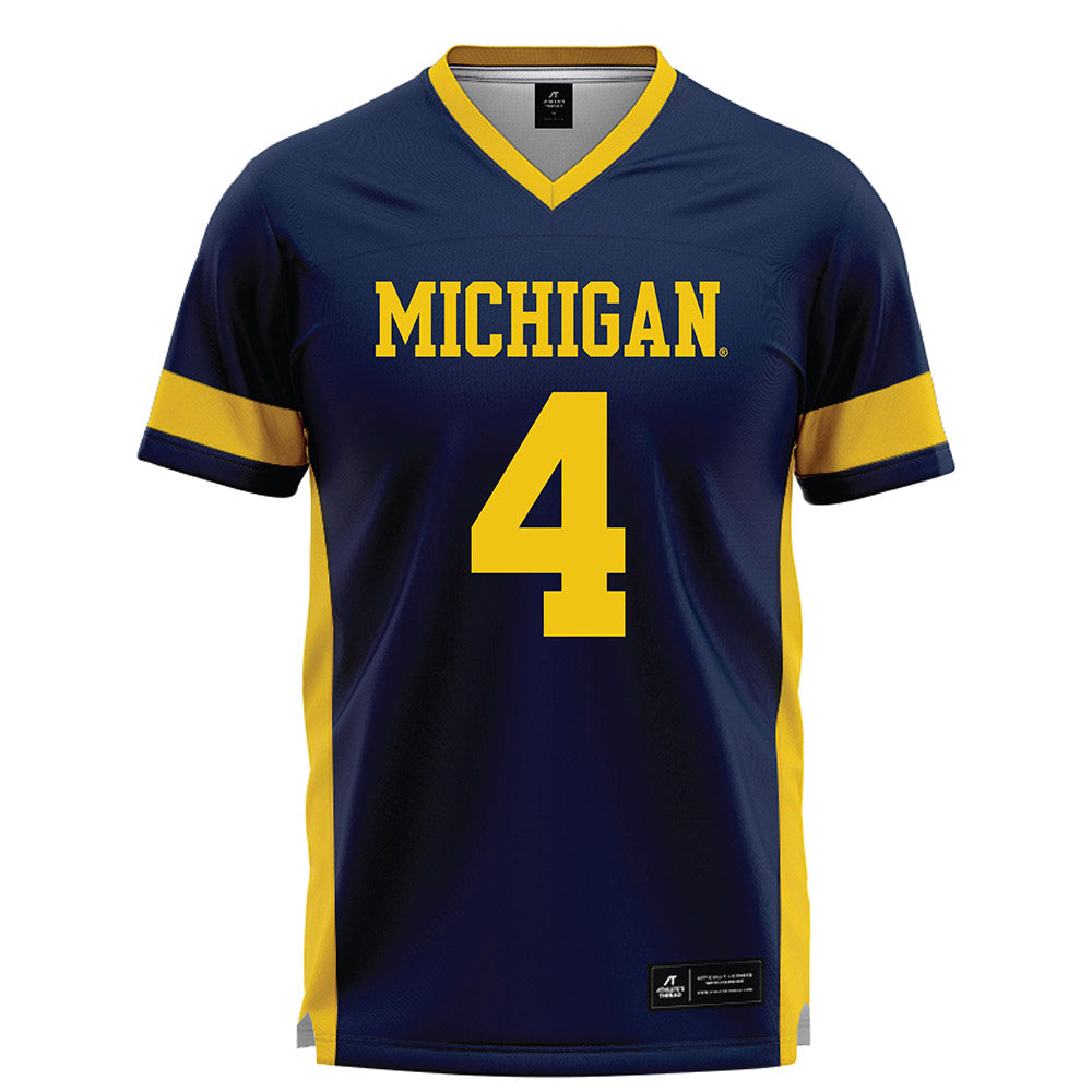 Michigan - NCAA Women's Lacrosse : Rylee Tinney - Lacrosse Jersey -0