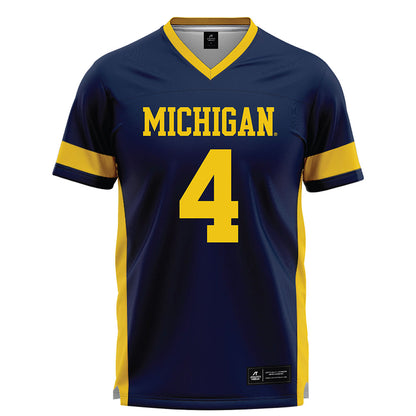 Michigan - NCAA Women's Lacrosse : Rylee Tinney - Lacrosse Jersey -0