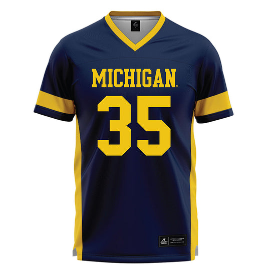 Michigan - NCAA Women's Lacrosse : Emma Bradbury - Lacrosse Jersey -0