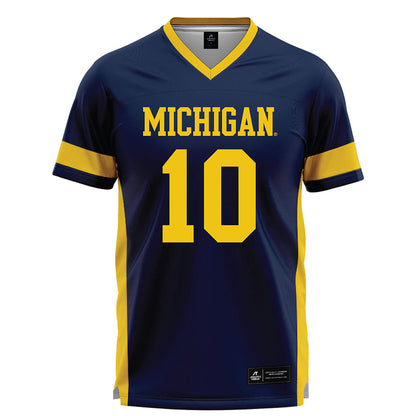 Michigan - NCAA Women's Lacrosse : Remi Schaller - Lacrosse Jersey -0