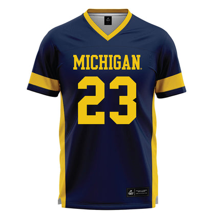 Michigan - NCAA Women's Lacrosse : Haley Polk - Lacrosse Jersey -0