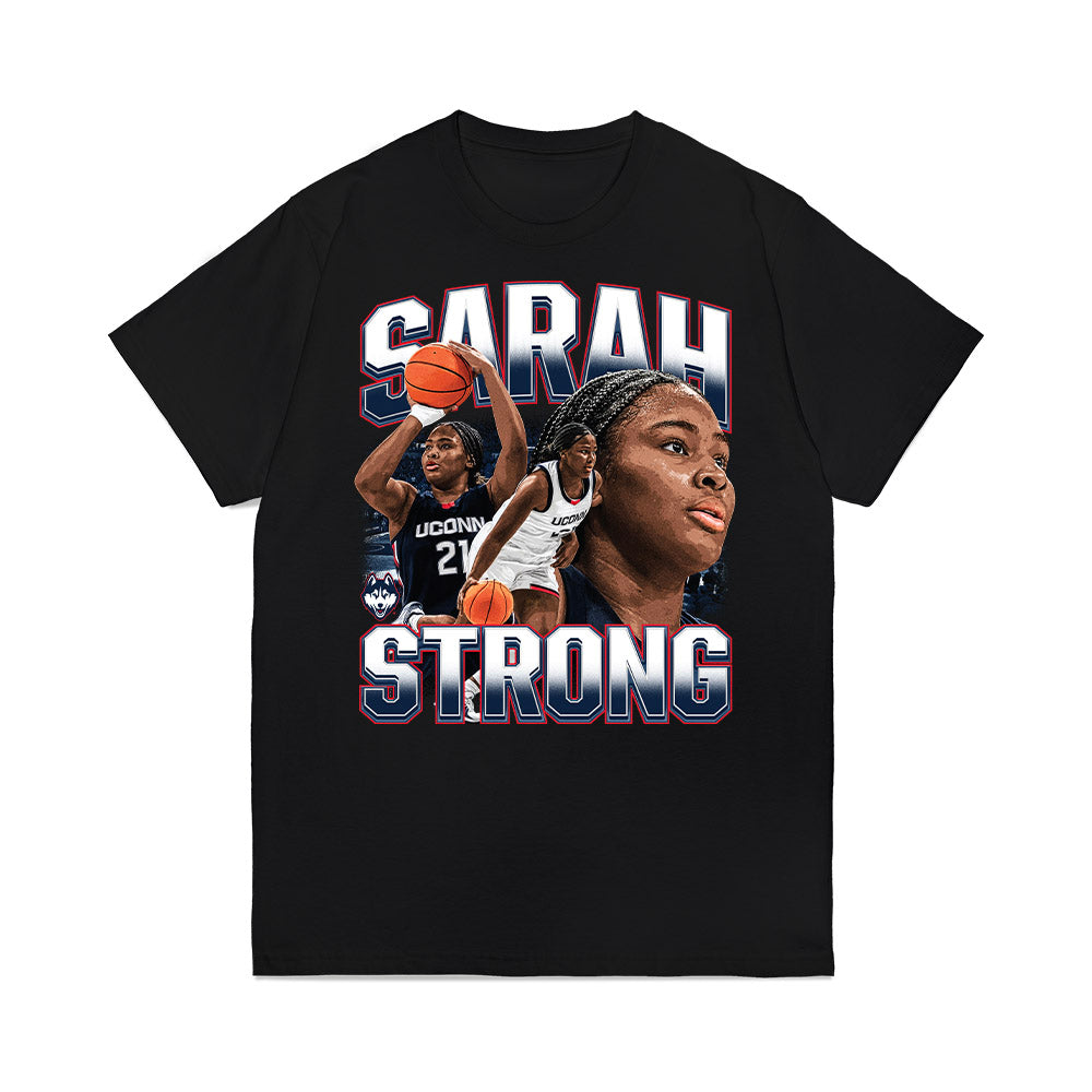 UConn - NCAA Women's Basketball : Sarah Strong - Premium T-Shirt-0