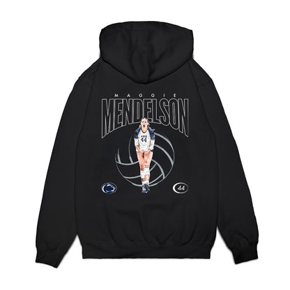 Penn State - NCAA Women's Volleyball : Maggie Mendelson - Graphic Tee Premium Hooded Sweatshirt-1
