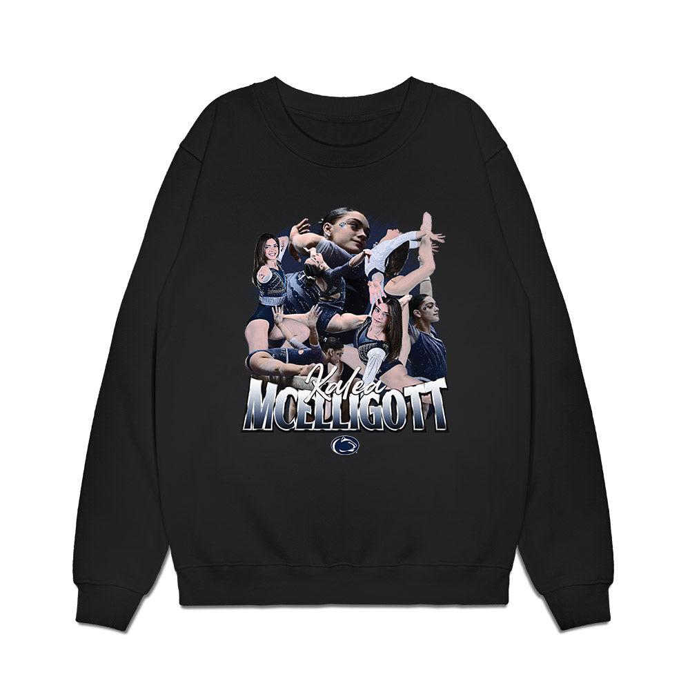 Penn State - NCAA Women's Gymnastics : Kalea McElligott - Collage Premium Crewneck Sweatshirt-0