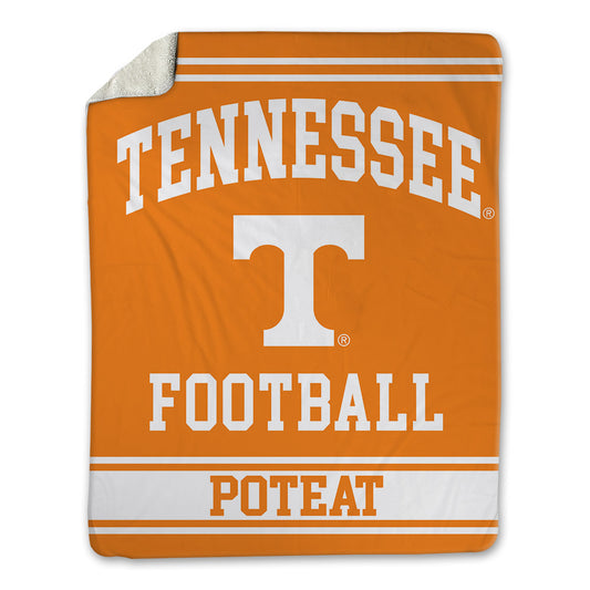 Tennessee - NCAA Football : Tre Poteat - Blanket-0