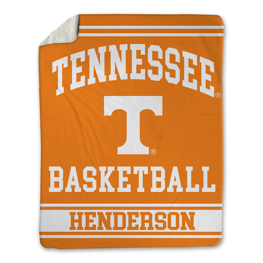 Tennessee - NCAA Men's Basketball : Troy Henderson - Blanket-0