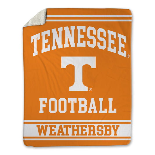 Tennessee - NCAA Football : Tyree Weathersby - Blanket-0