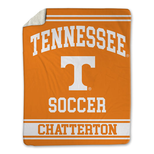 Tennessee - NCAA Women's Soccer : Jenna Chatterton - Blanket-0