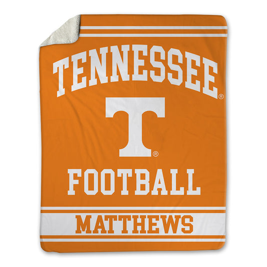 Tennessee - NCAA Football : Mike Matthews - Blanket-0