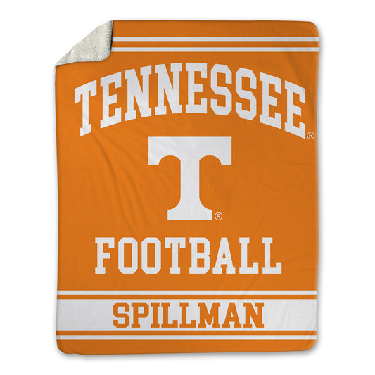 Tennessee - NCAA Football : Edwin Spillman - Blanket-0