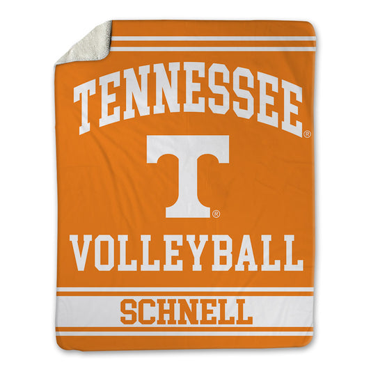 Tennessee - NCAA Women's Volleyball : Cate Schnell - Blanket-0