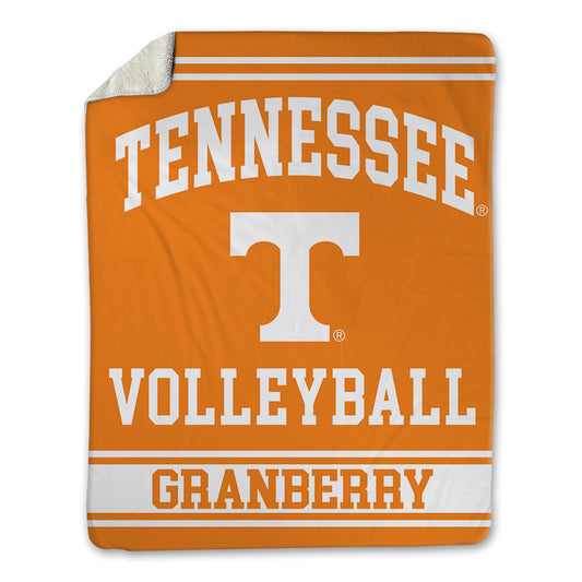 Tennessee - NCAA Women's Volleyball : Keondreya Granberry - Blanket-0