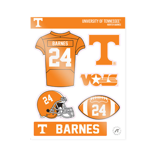 Tennessee - NCAA Football : Hunter Barnes - Sticker Sheet-0