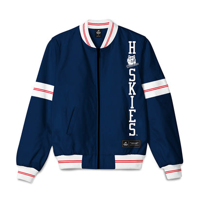 UConn - NCAA Women's Basketball : KK Arnold - Bomber Jacket-0