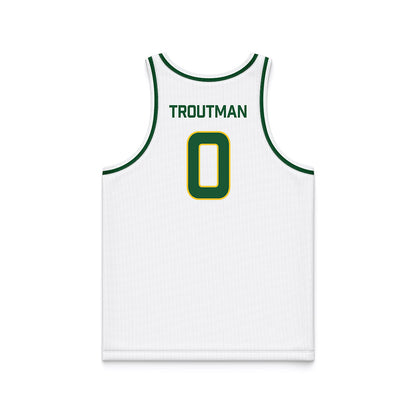 GMU - NCAA Men's Basketball : Masai Troutman - Basketball Jersey-1