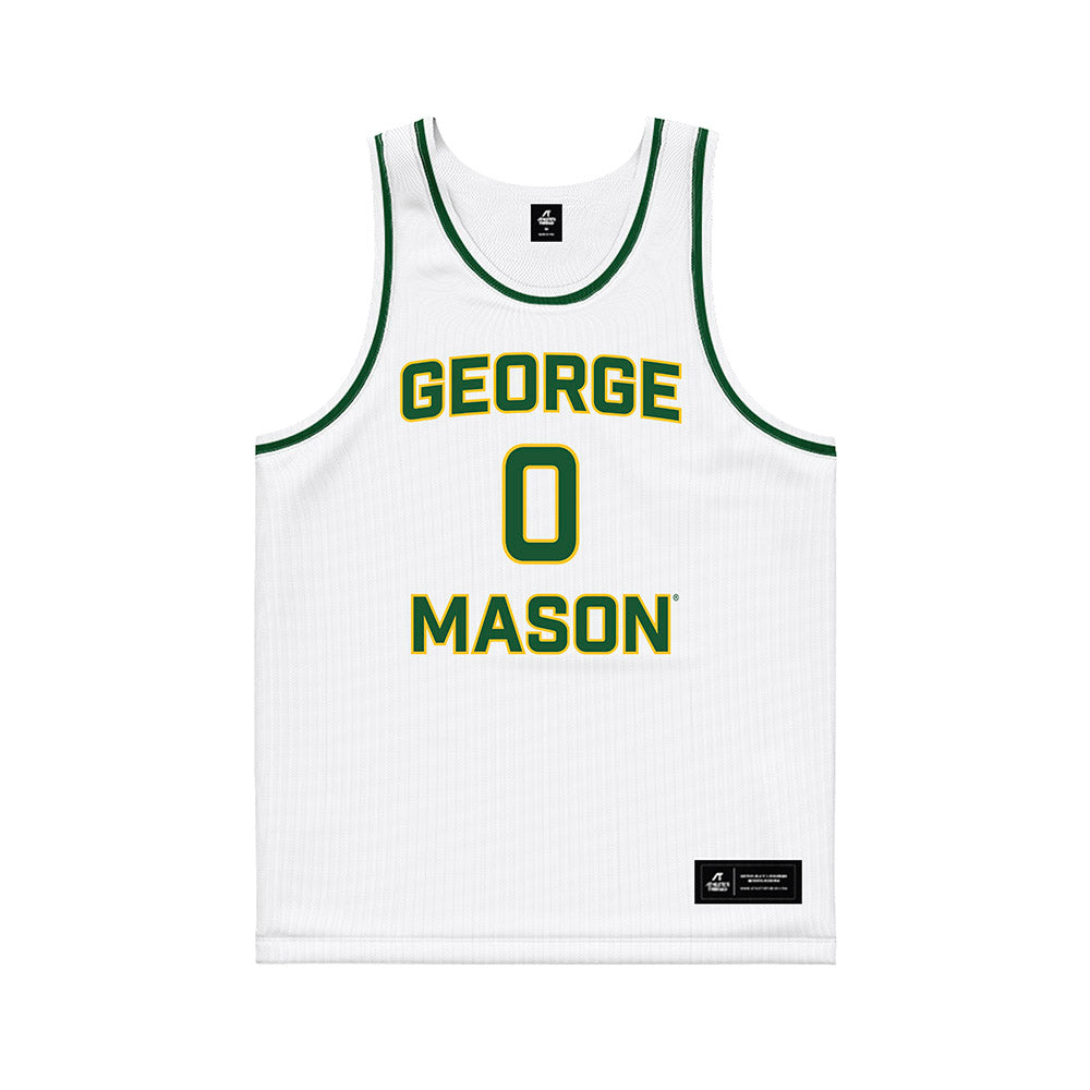 GMU - NCAA Men's Basketball : Masai Troutman - Basketball Jersey-0