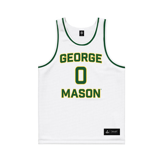 GMU - NCAA Men's Basketball : Masai Troutman - Basketball Jersey-0