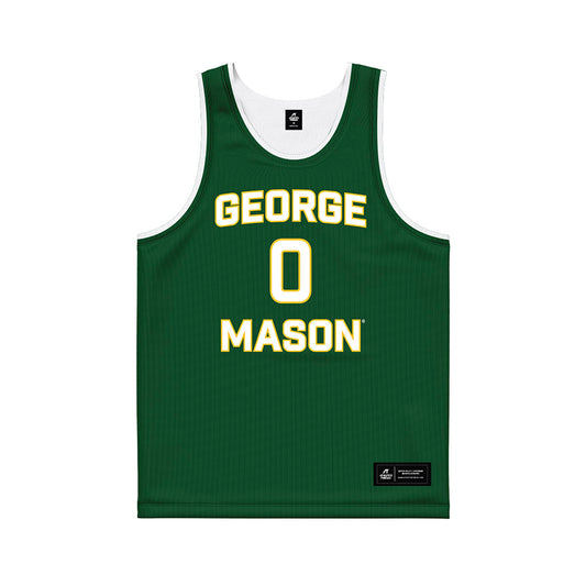 GMU - NCAA Men's Basketball : Masai Troutman - Basketball Jersey-0