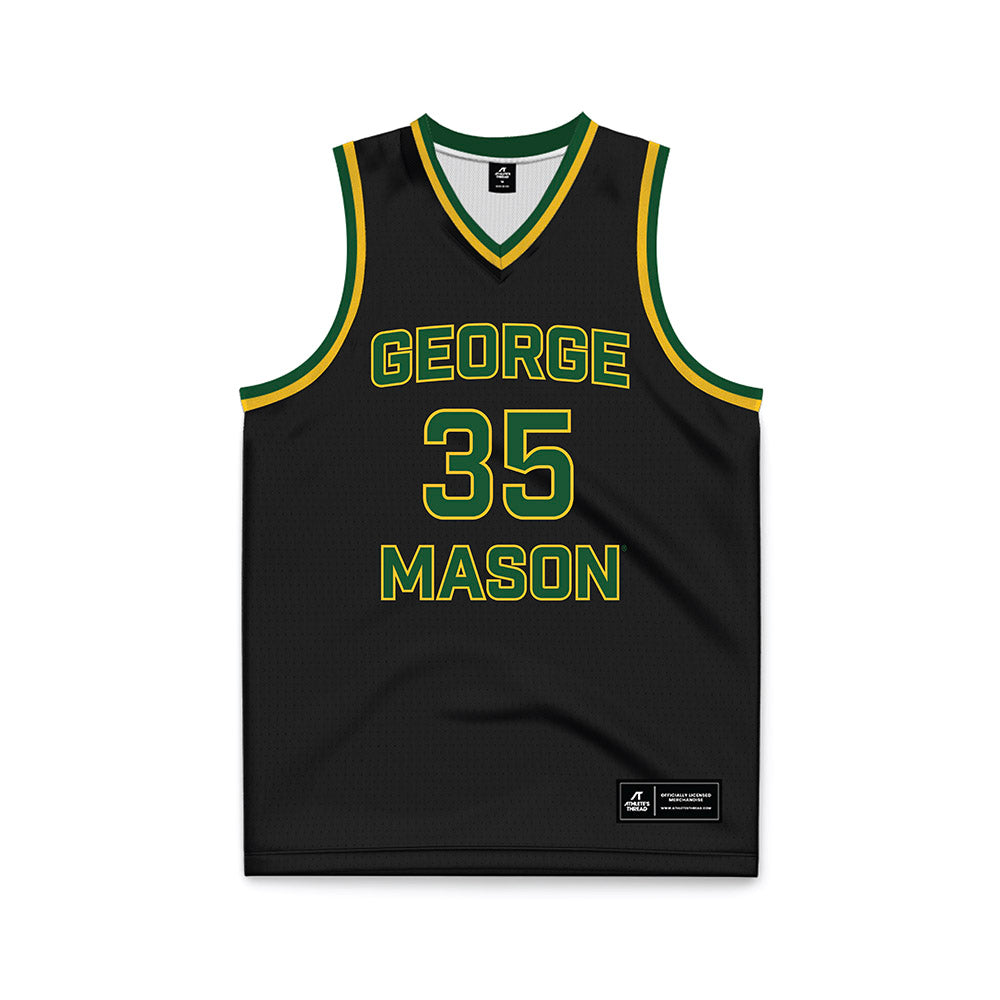 GMU - NCAA Men's Basketball : Malik Henry - Basketball Jersey-0
