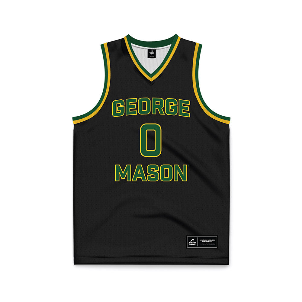 GMU - NCAA Men's Basketball : Masai Troutman - Basketball Jersey-0
